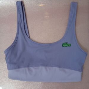 Lacoste X Bandier Purple Size Small Sports Bra